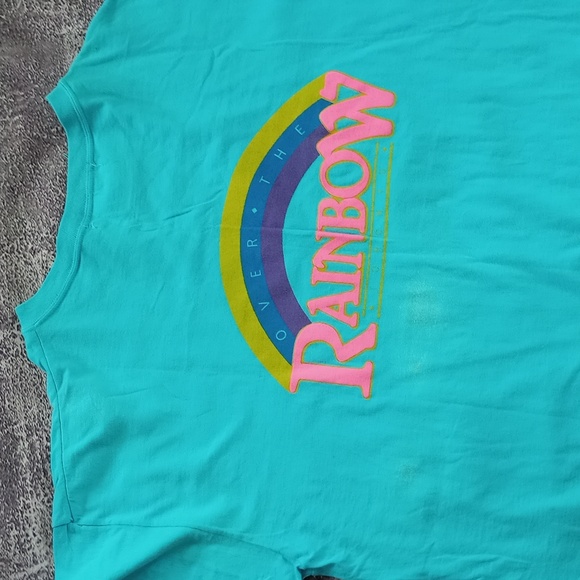 Vintage 90s Over The Rainbow Toronto PROMO Single Stitch T-Shirt UNISEX - Picture 8 of 8
